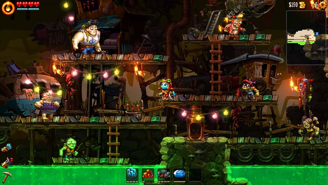 蒸汽世界 挖掘2 SteamWorld Dig2截图