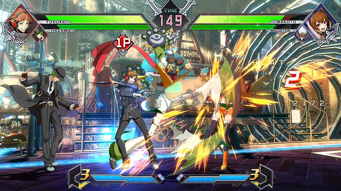 苍翼默示录：交叉组队战 BLAZBLUE CROSS TAG BATTLE截图