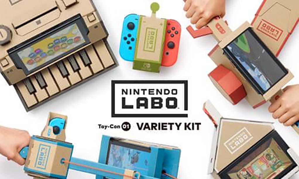 任天堂Labo01：组合套装 Nintendo Labo Toy-Con 01: Variety Kit