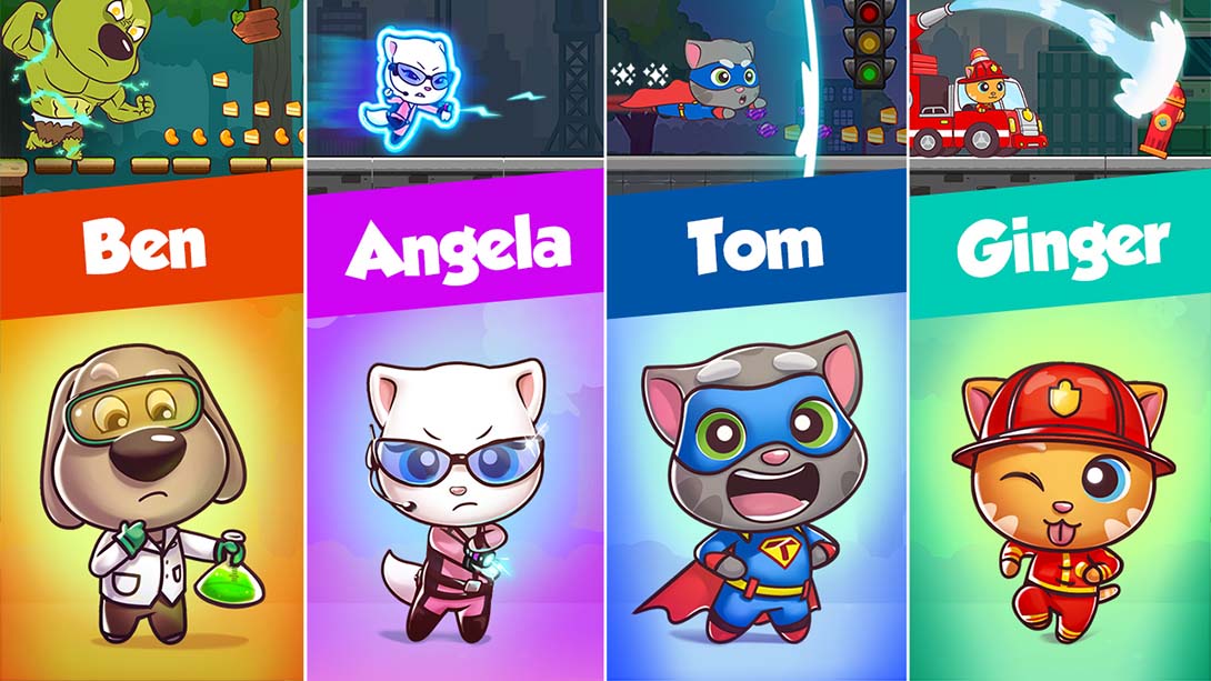 汤姆猫糖果跑酷 Talking Tom Candy Run截图