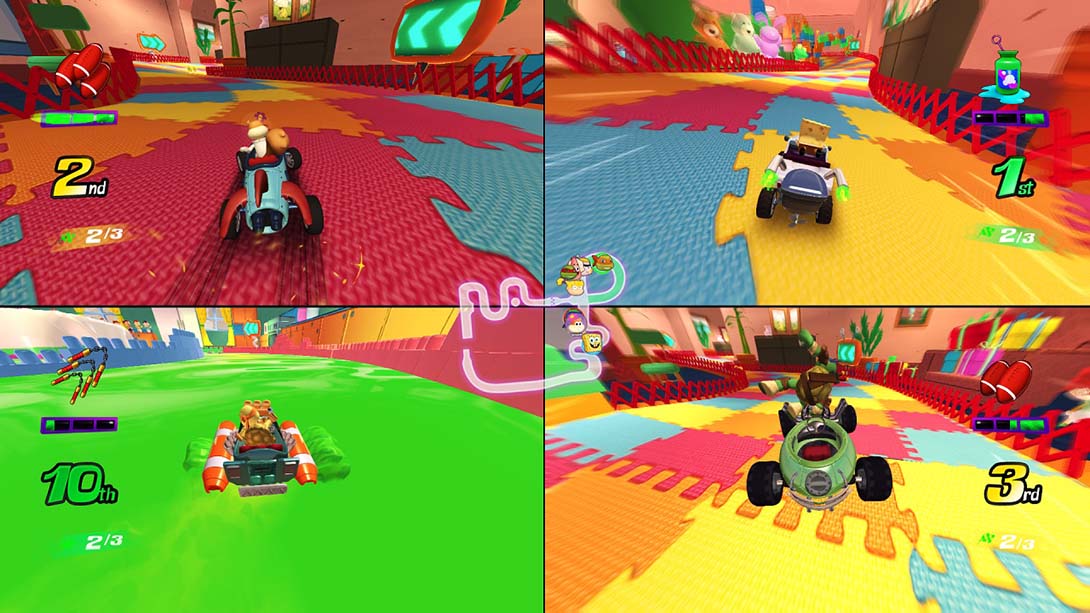 尼克国际赛车手 Nickelodeon Kart Racers截图