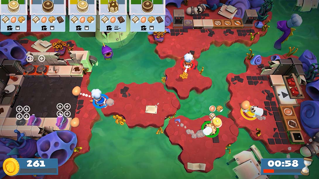 煮糊了2 分手厨房2 Overcooked2截图