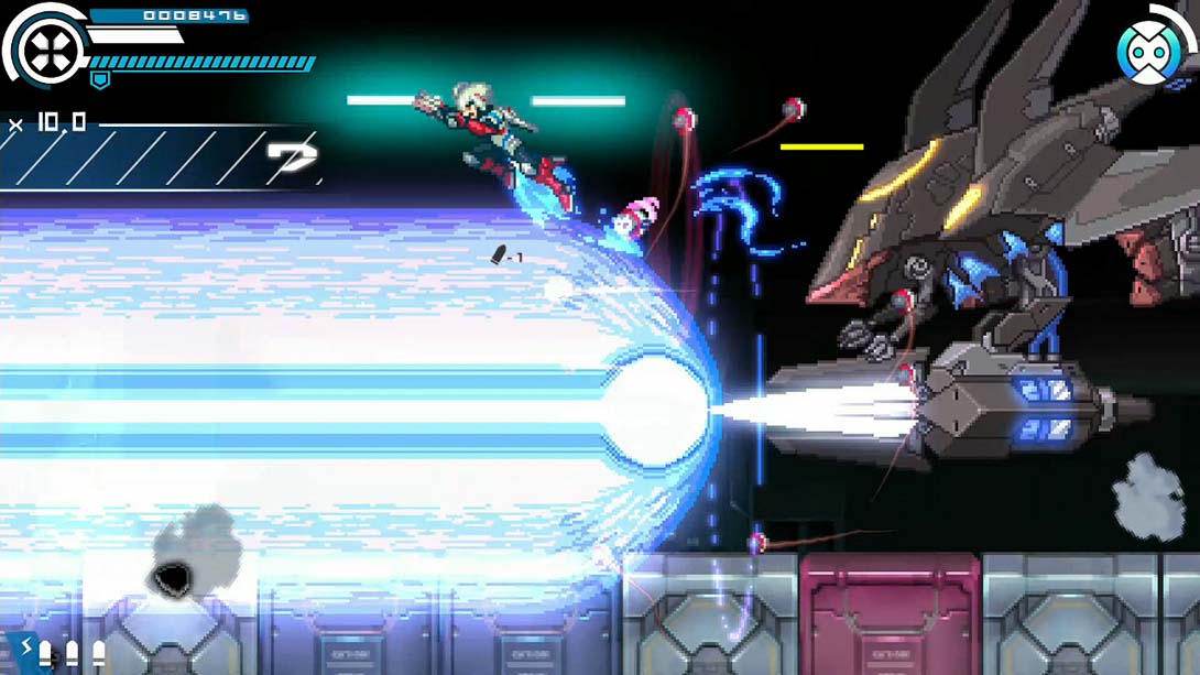 银白钢铁X Gunvolt Chronicles Luminous Avenger iX截图