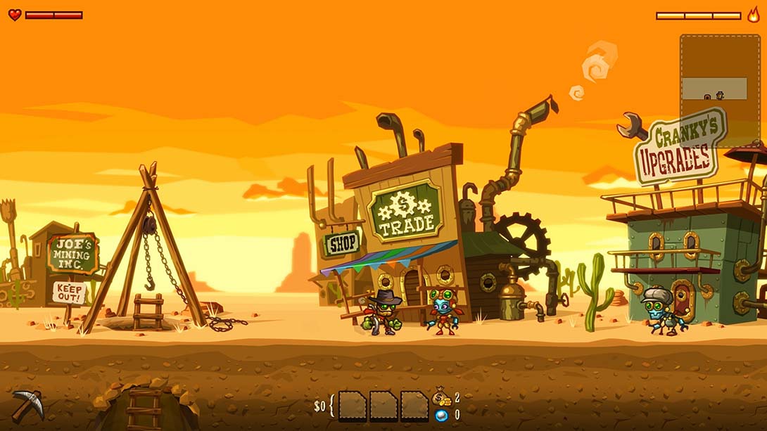 蒸汽世界：挖掘 SteamWorld Dig截图