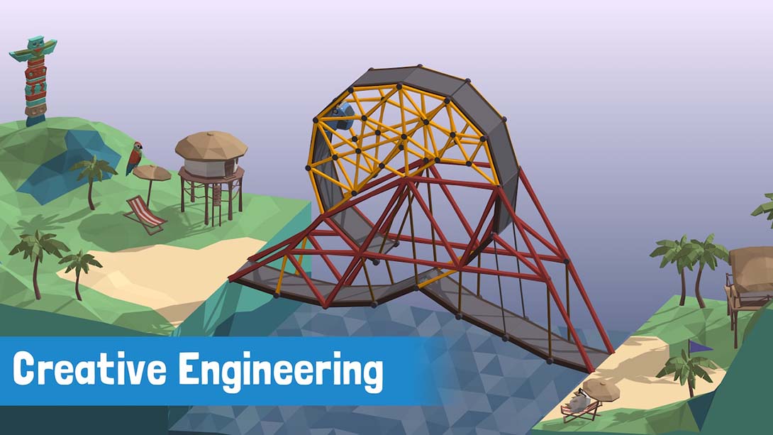 桥梁建筑师 Poly Bridge截图