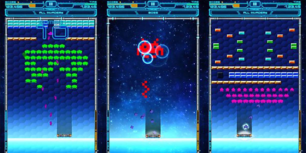 ARKANOID vs SPACE INVADERS截图