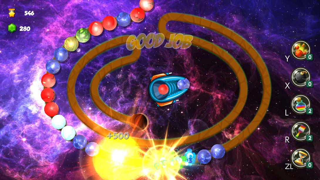 Space Blast Zom A Matching Game截图