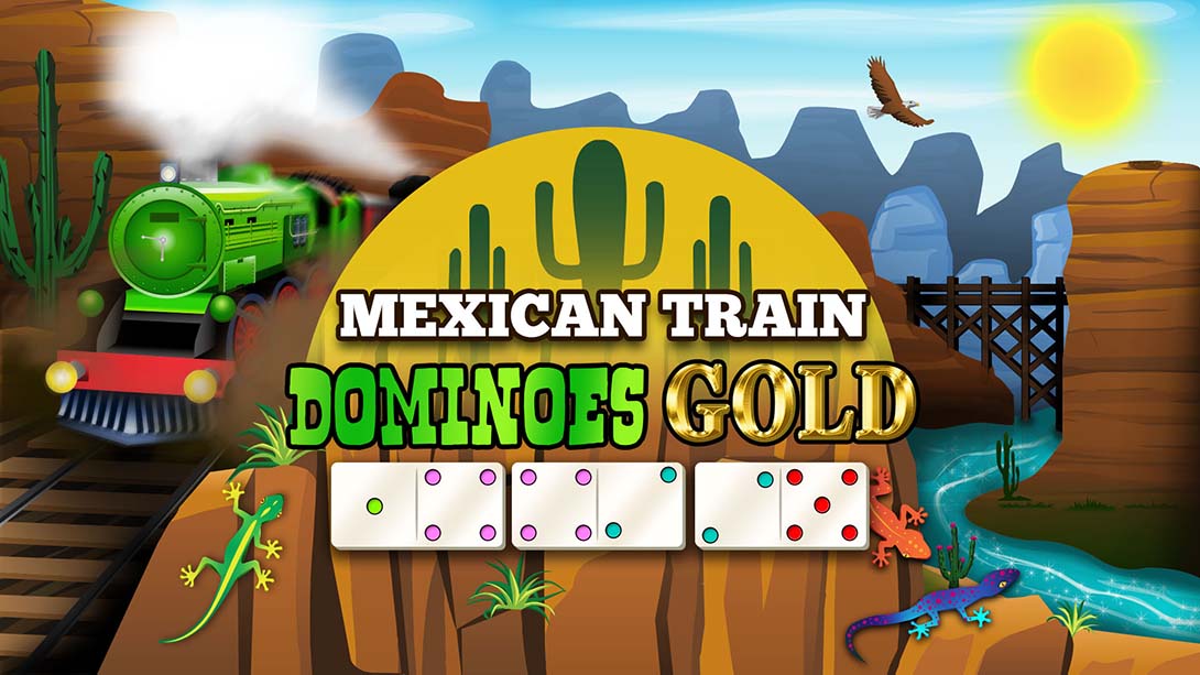 墨西哥货车多米诺骨金牌 Mexican Train Dominoes Gold