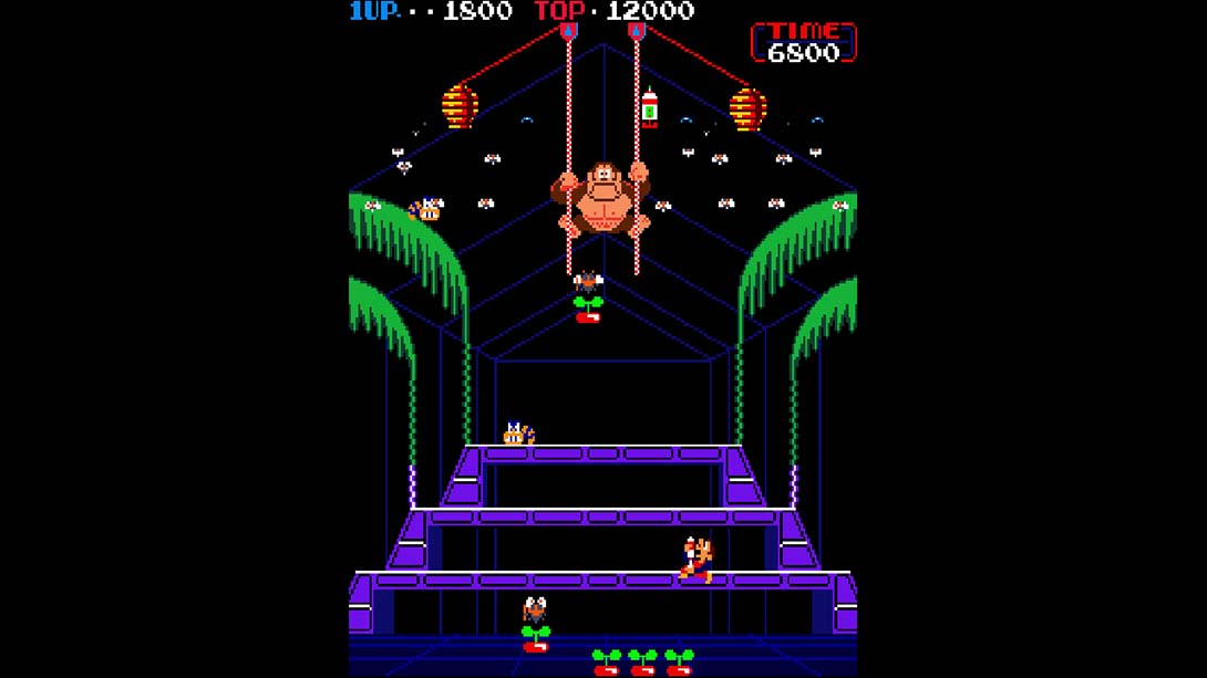 街机档案：森喜刚3 Arcade Archives DONKEY KONG 3截图