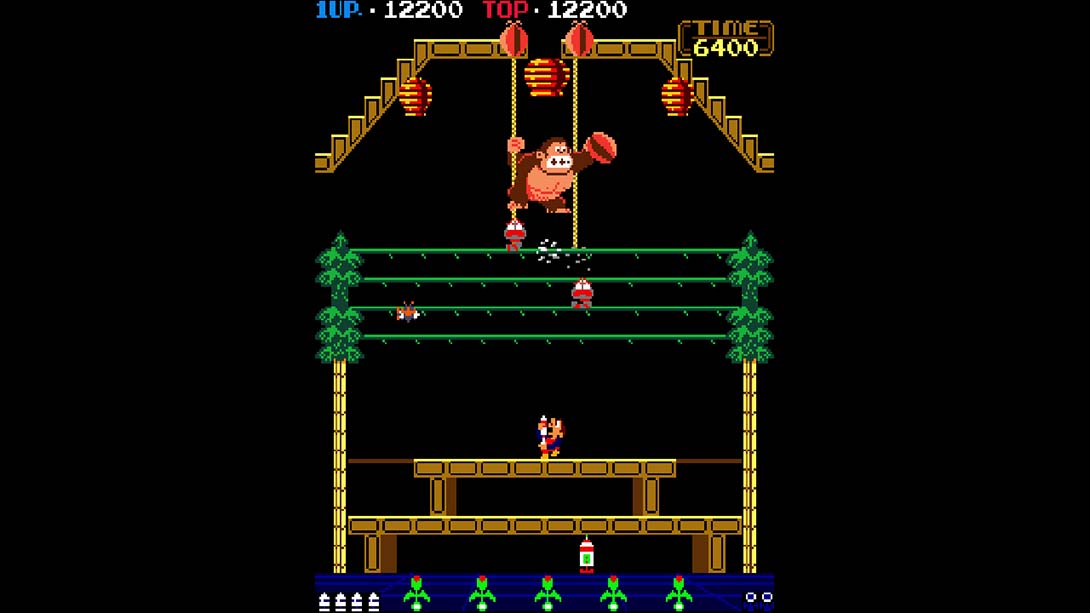 街机档案：森喜刚3 Arcade Archives DONKEY KONG 3截图