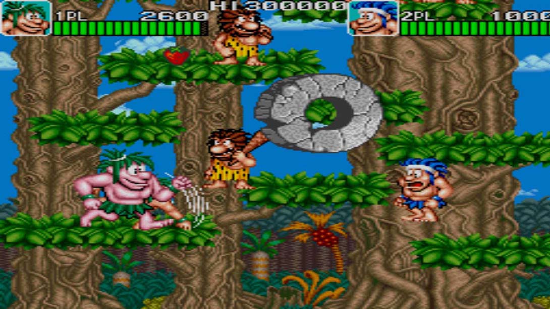 Johnny Turbo 经典街机：战斗原始人 Johnny Turbos Arcade Caveman Ninja截图