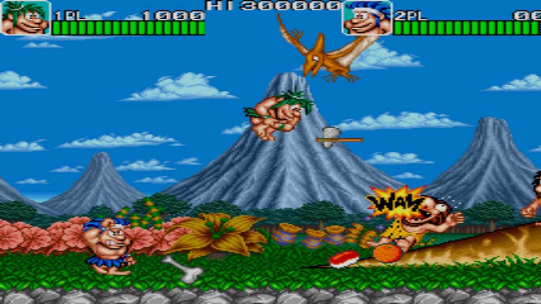 Johnny Turbo 经典街机：战斗原始人 Johnny Turbos Arcade Caveman Ninja截图