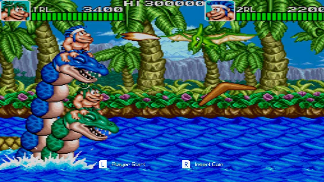 Johnny Turbo 经典街机：战斗原始人 Johnny Turbos Arcade Caveman Ninja截图