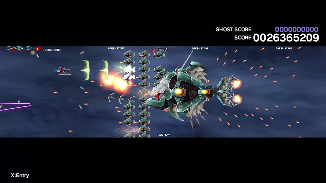 太空戰鬥機：奔雷行動 另一個年代記 EX+DARIUSBURST ANOTHER CHRO...截图