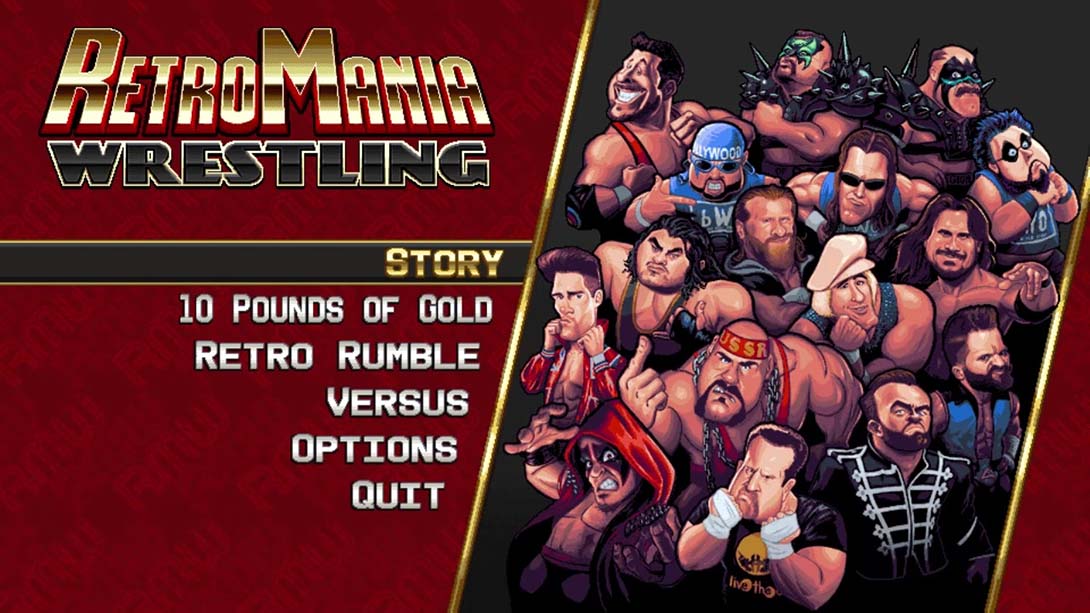 复古狂野摔跤 RetroMania Wrestling截图