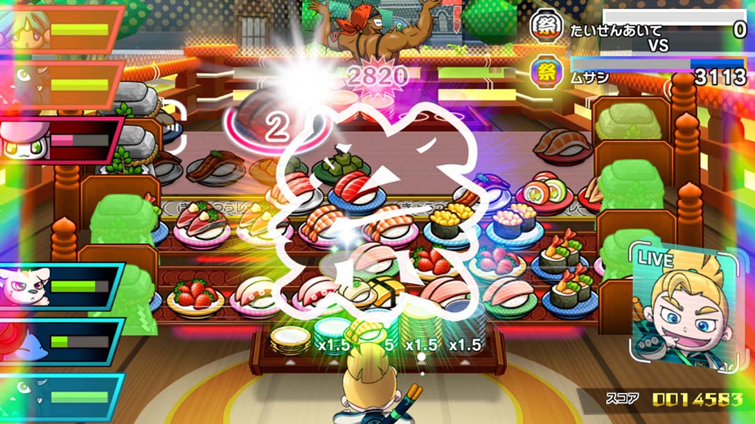 超回转寿司 Sushi Striker: The Way of Sushido截图