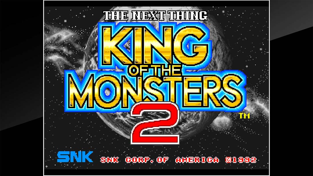 ACA NEOGEO 魔兽之王2 ACA NEOGEO KING OF THE MONSTERS 2 〜THE NEXT THING〜截图