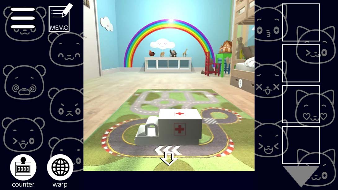 Escaping a Kids Room～The Adventures of Nyanzou&Kumakichi: Escape Game Se...截图