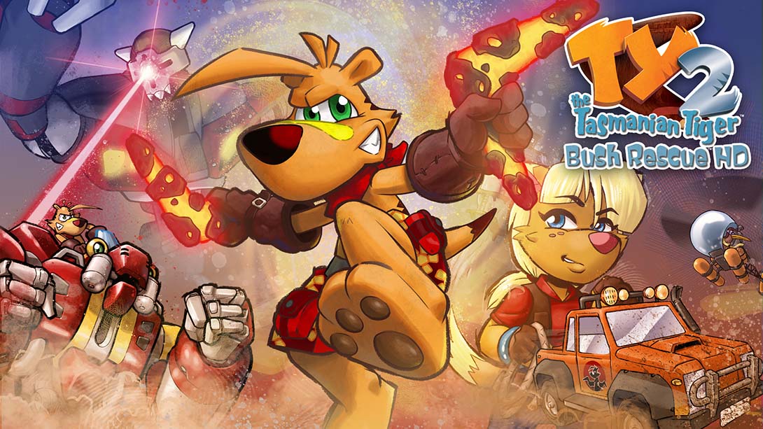 泰思虎奇幻冒险2 TY the Tasmanian Tiger 2