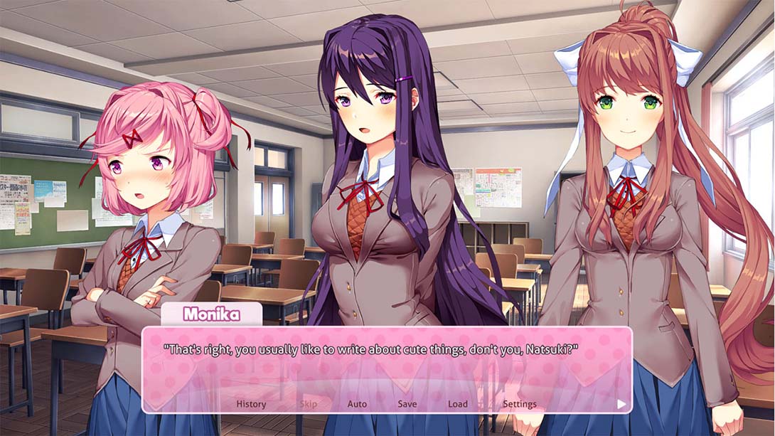 心跳文学部 Doki Doki Literature Club截图