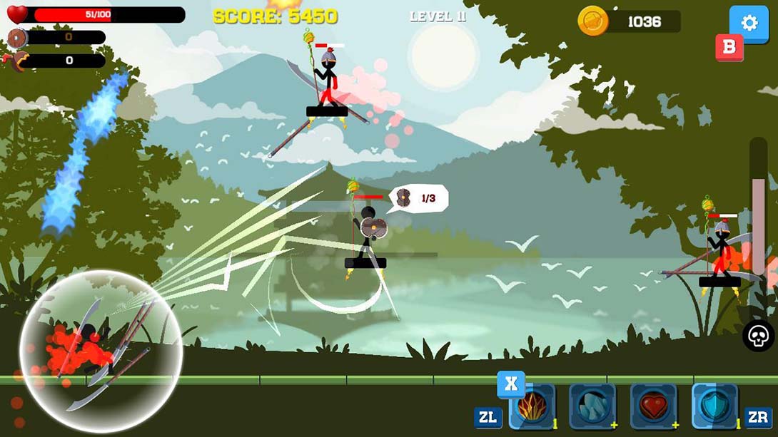 火柴人：远东之战 Stickman: Far East Battle截图