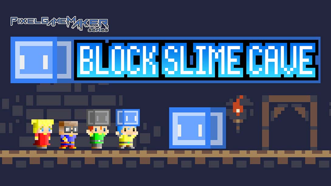 像素游戏制作者系列：BLOCK SLIME CAVE Pixel Game Maker Series BLOCK ...