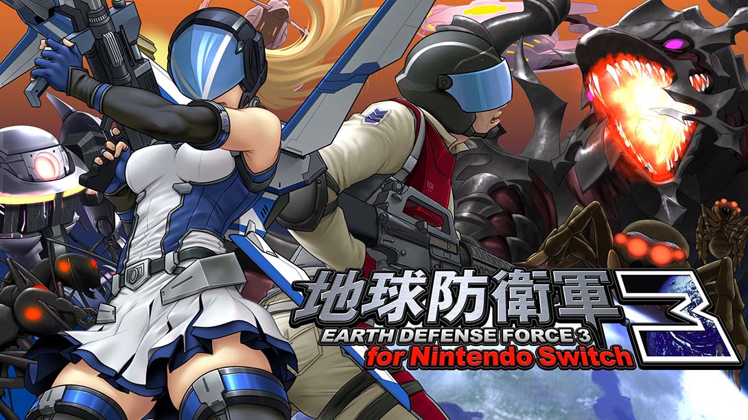 地球防卫军 3 Earth Defense Force 3 EARTH DEFENSE FORCE 3 for Nintendo Sw...