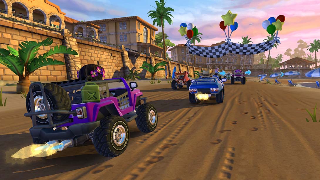 沙滩赛车2岛屿冒险 Beach Buggy Racing 2 Island Adventure截图