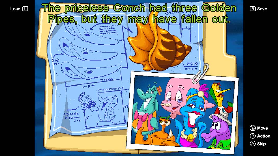 弗雷迪·菲什3:海螺壳失窃案 Freddi Fish 3: The Case of The Stolen Conch Shell截图