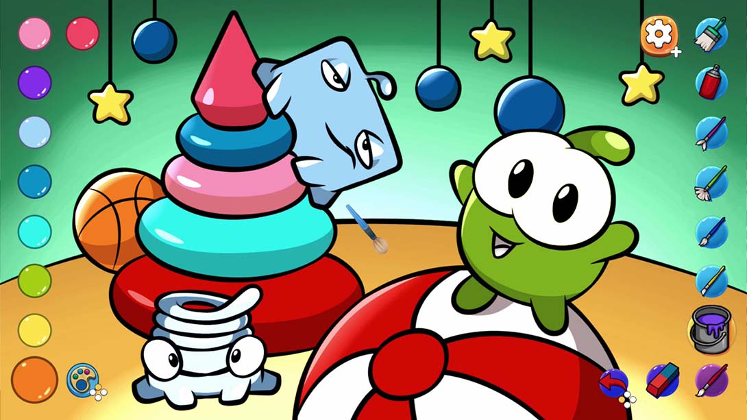 Om Nom：着色、卡通和拼图 Om Nom: Coloring, Toons & Puzzle截图