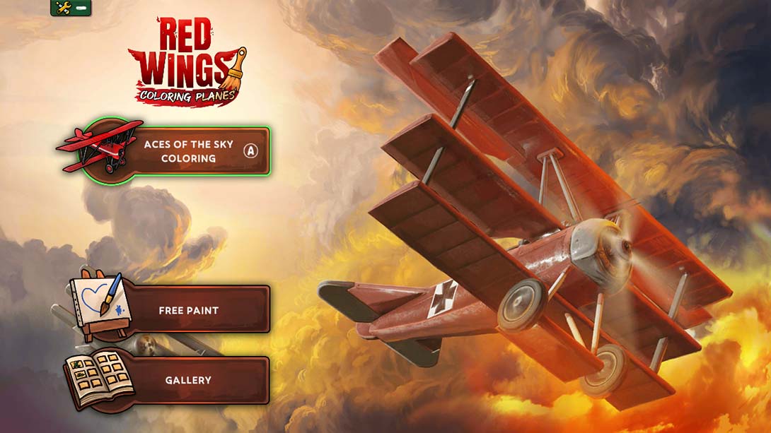 红翼：着色飞机 Red Wings Color Plane截图