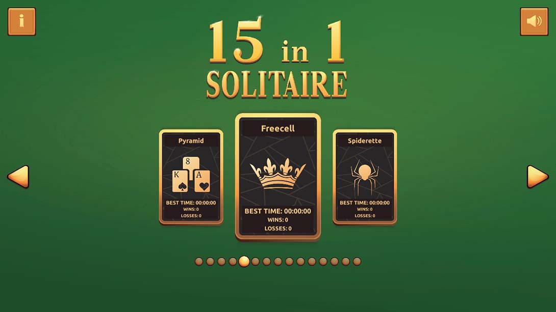 15合1纸牌 15in1 Solitaire截图