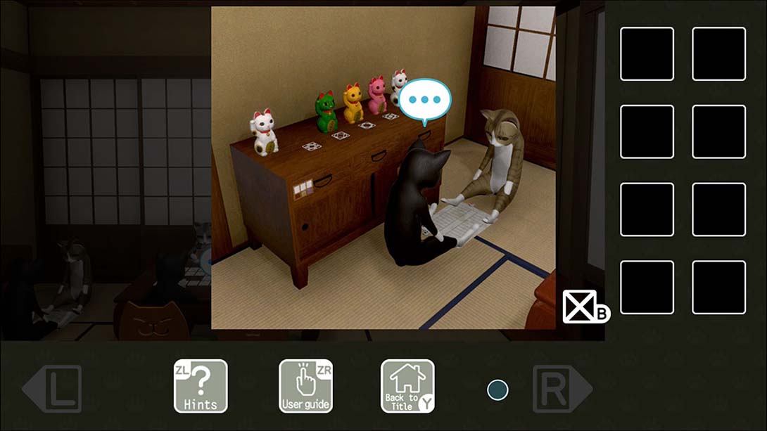 Japanese NEKOSAMA Escape -The Old Inn-截图