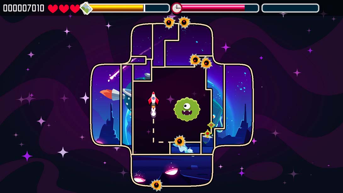 空间线：益智街机游戏 Space Lines: A Puzzle Arcade Game截图