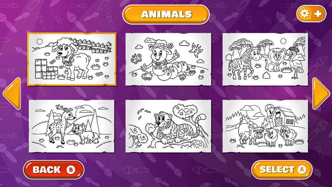 儿童艺术涂色书 Kid's Art Coloring Book截图