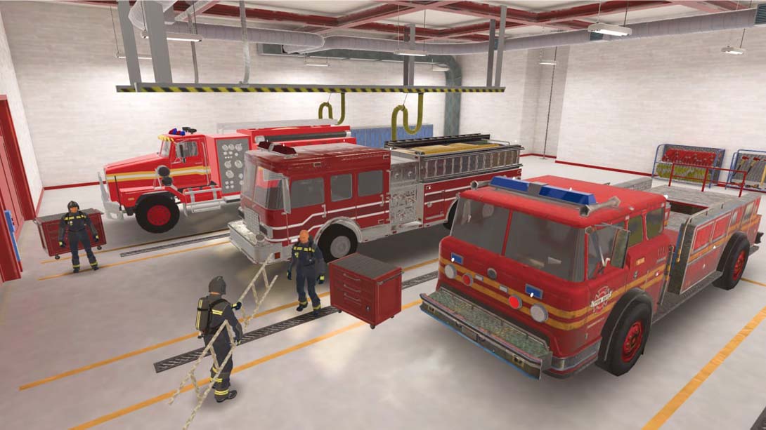 真实消防车模拟驾驶灭火 Firefighter:Car Fire Truck Sim Driving 2022 Simulator截图