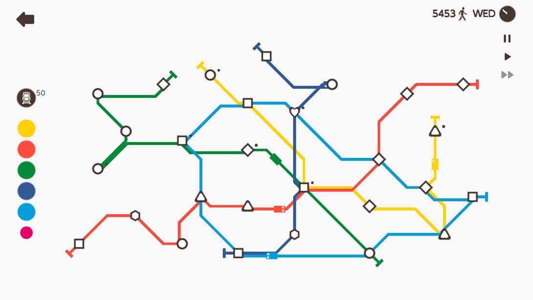 迷你地铁:地铁上的逻辑 Mini Subway: Logic on the metro line截图