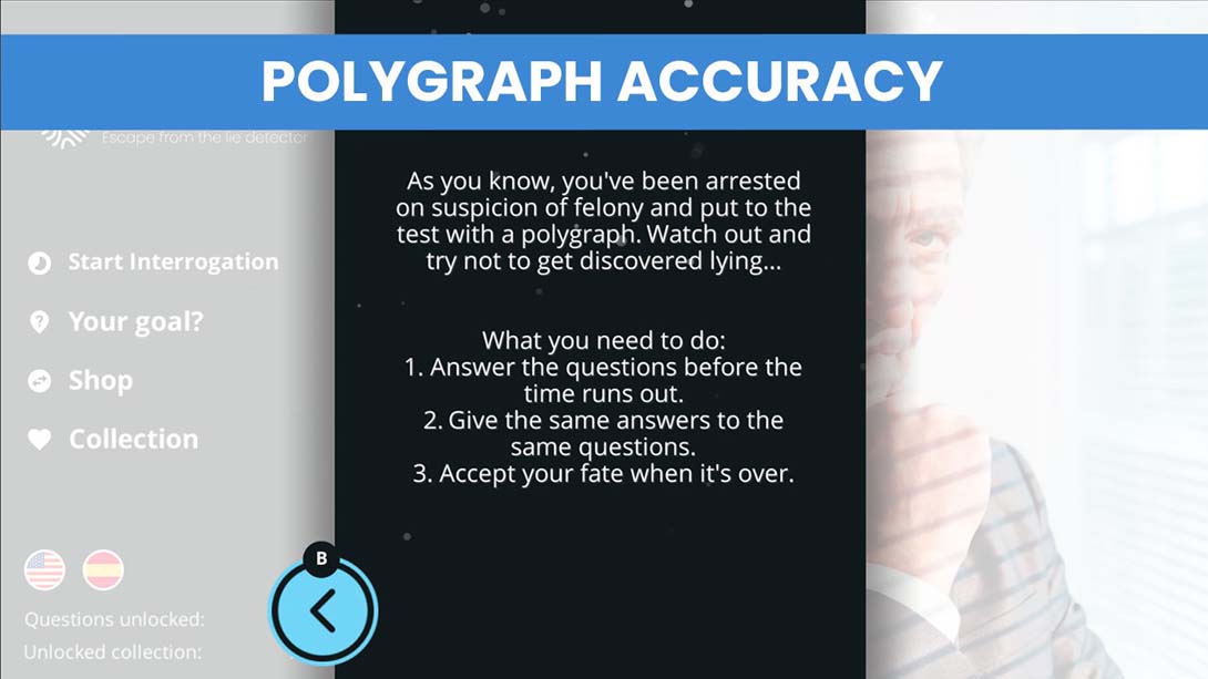 测谎仪:逃离测谎仪 Polygraph: Escape from the lie detector截图