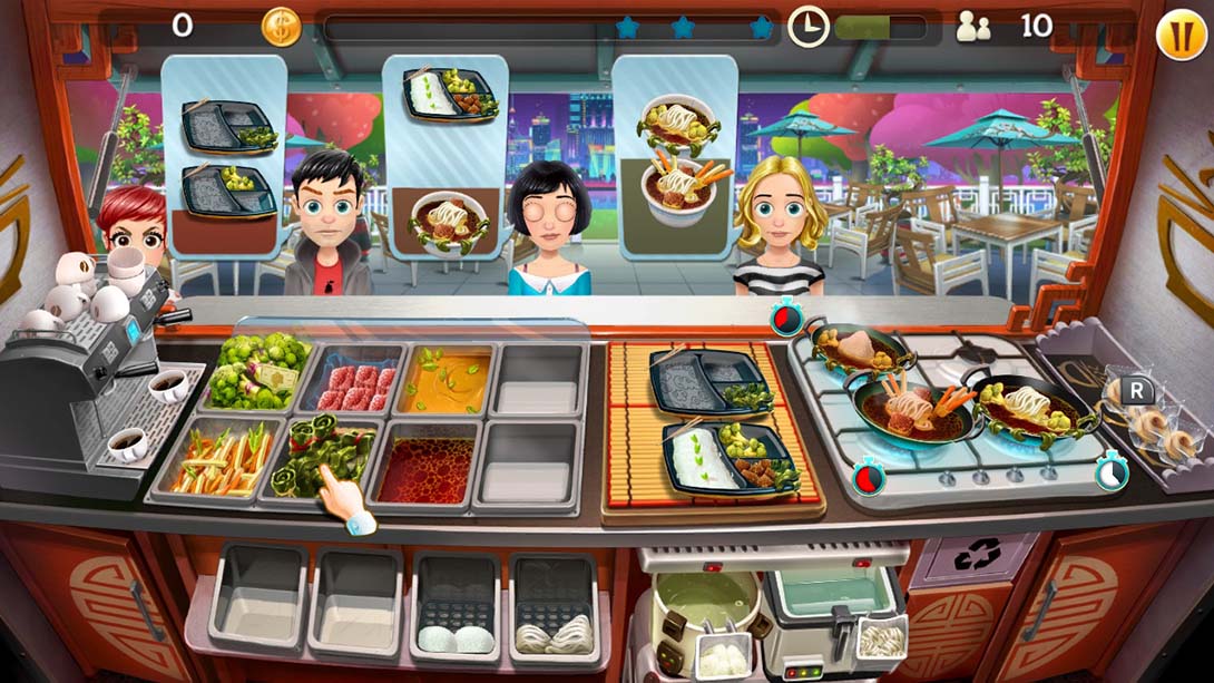 餐车大亨：亚洲美食 Food Truck Tycoon - Asian Cuisine截图