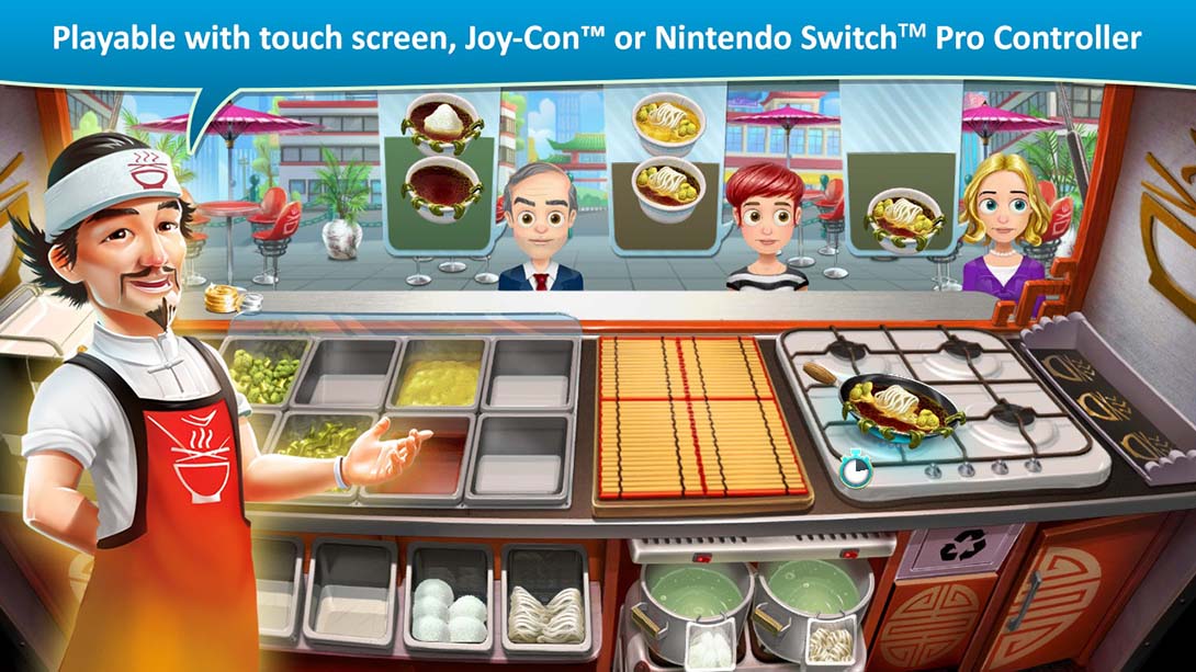 餐车大亨：亚洲美食 Food Truck Tycoon - Asian Cuisine截图