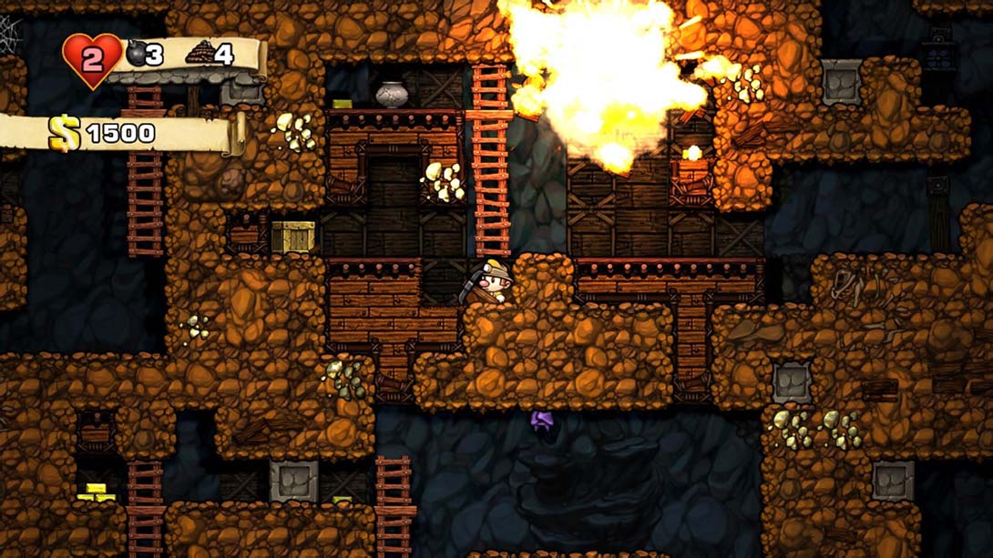 洞窟探险 Spelunky截图