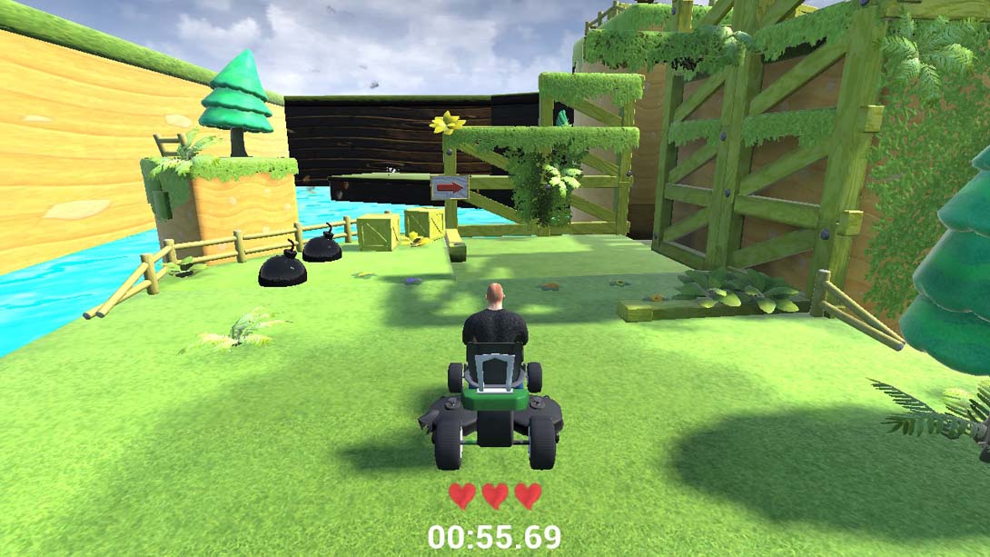 割草机游戏:致命竞速 Lawnmower: Mortal Race截图