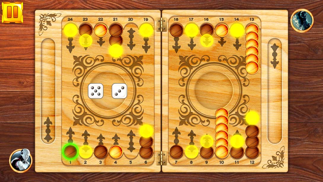 Backgammon: Board Game Puzzle截图