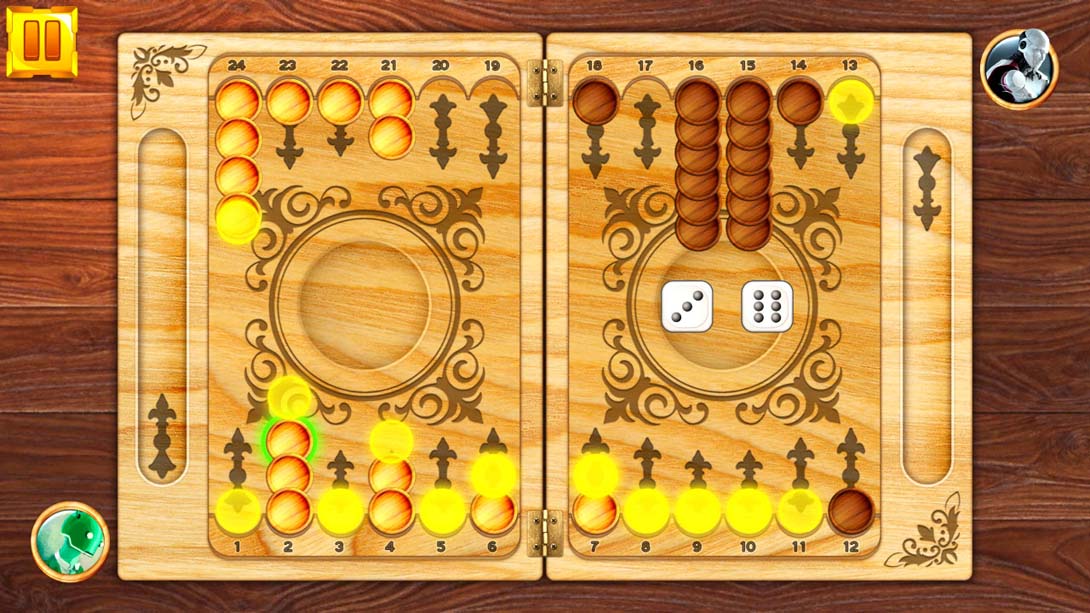 Backgammon: Board Game Puzzle截图