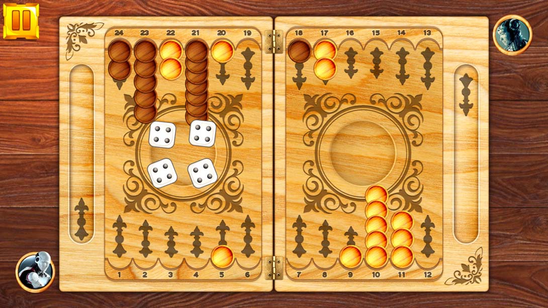 Backgammon: Board Game Puzzle截图