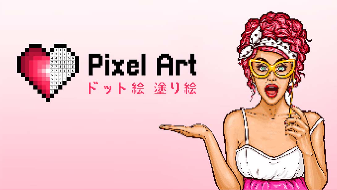 Pixel Art Coloring book