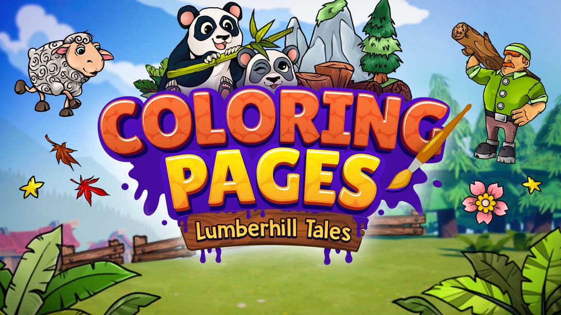 着色页:兰伯希尔故事 Lumberhill Tales: Coloring Pages