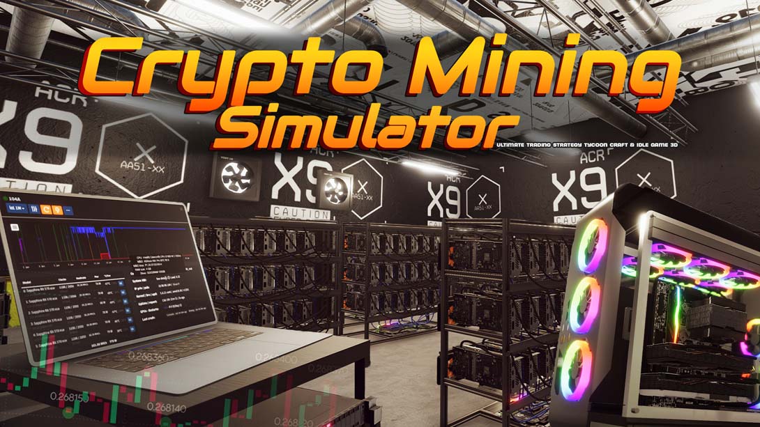 Crypto Mining Simulator - Trading Strategy Tycoon Craft & Iddle