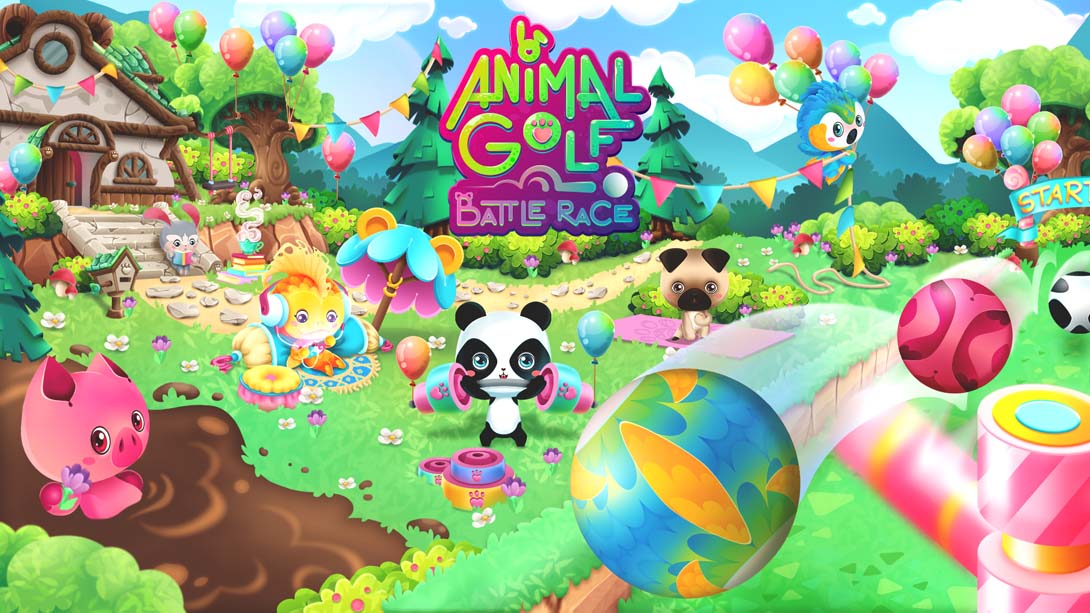 Animal Golf - Battle Race