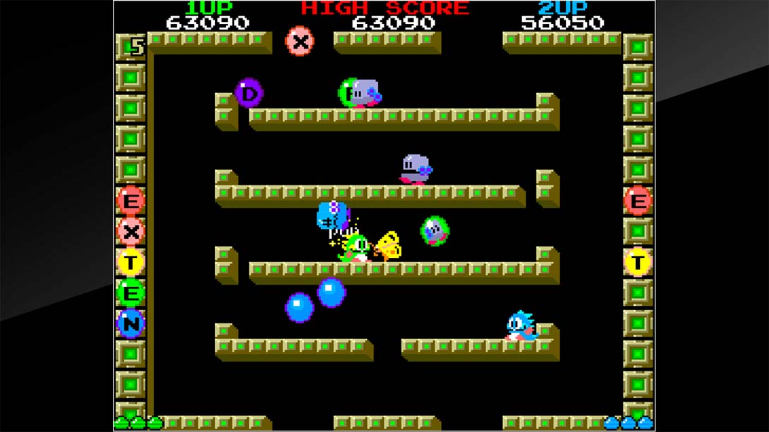 Arcade Archives BUBBLE BOBBLE截图